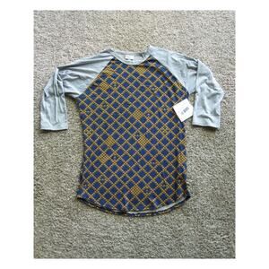 New LuLaRoe Randy T-Shirt Shirt Top Unisex Medium Sporty Comfy Athletic Cute!